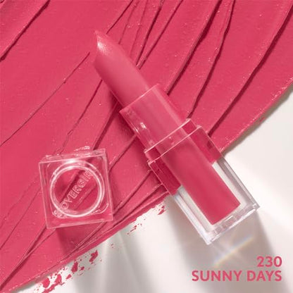 CoverGirl Clean Lip Color, Sunny Days, Satin Finish, Squalane, Avocado & Aloe, Carmine-Free, Non-Drying, 0.12oz