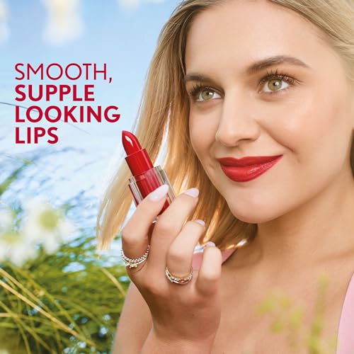 CoverGirl Clean Lip Color, Plum Isle, Satin Finish, Squalane, Avocado & Aloe, Carmine-Free, Non-Drying, 0.12oz