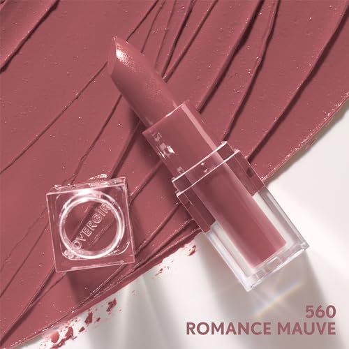 CoverGirl Clean Lip Color, Romance Mauve, Satin Finish, Squalane, Avocado & Aloe, Carmine-Free, Non-Drying, 0.12oz