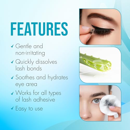 DUO Gentle Lash Glue Remover, Moisturizing Balm with Antioxidants, 0.25 oz, 1-pack