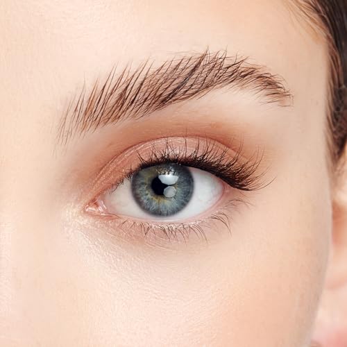 KISS imPRESS Falsies Easy Tab Press On Self Adhesive Eyelashes, Black, 'Classy Natural', 1 Pair of 6mm-7mm Inner Natural Volume Eyelash Clusters & 1 Pair of 6mm-10mm Outer Half-Lashes with Easy Tabs  - 3 Pack