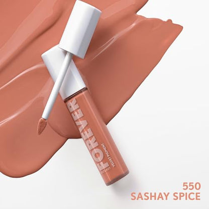 CoverGirl Outlast Forever Velvet Pigment, 550 Sashay Spice, Matte Lipstick, Vegan Formula, Easy to Use, Glides on Effortlessly, Long-Lasting, Perfect Color, 0.30oz