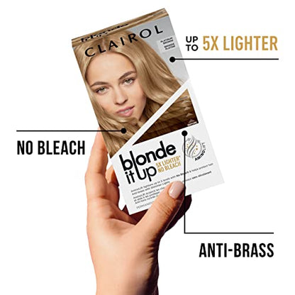 Clairol Blonde It Up Permanent Hair Dye, Platinum Bronde Hair Color, Pack of 1