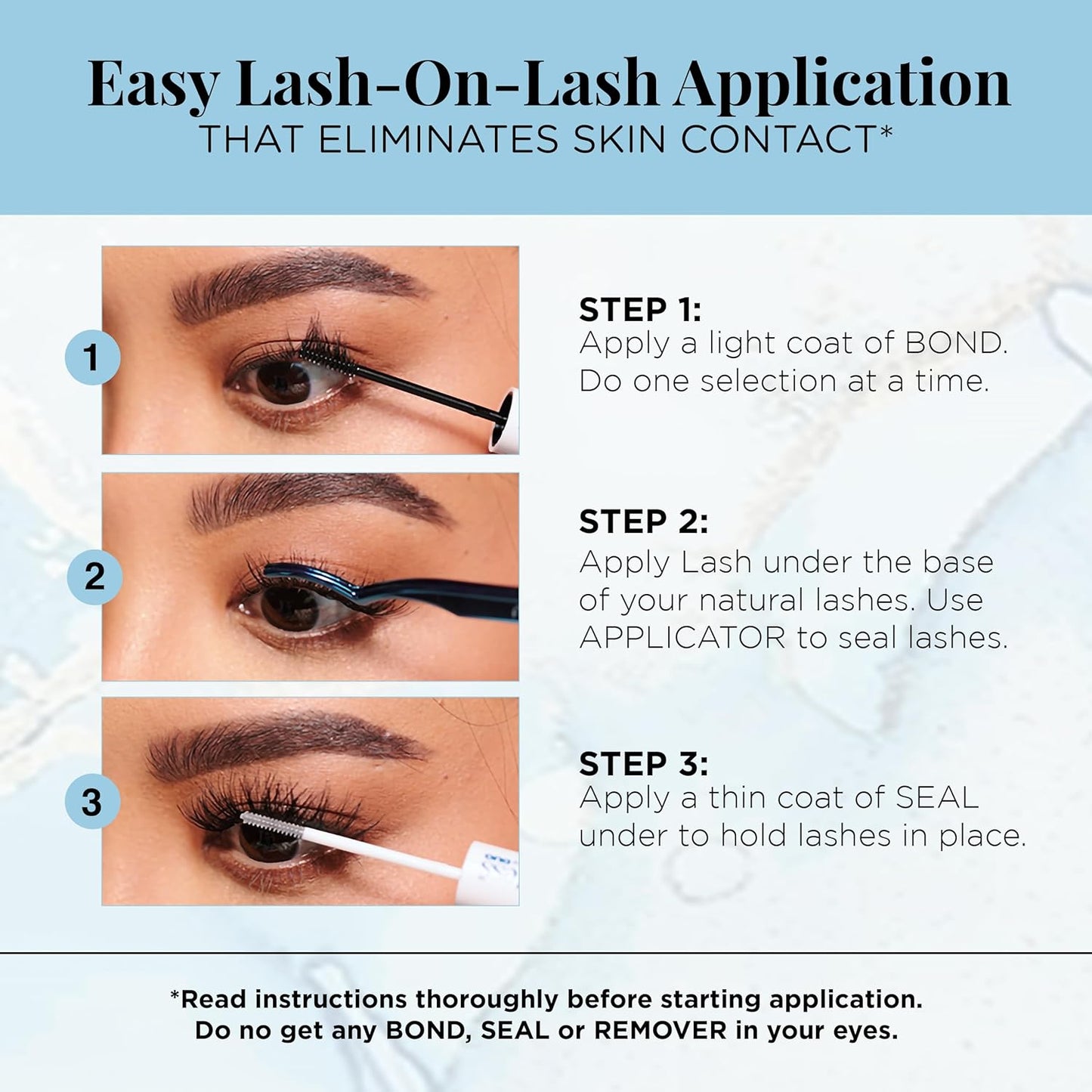 Ardell Lashes Seamless Refill Fauxmink M Curl #32288