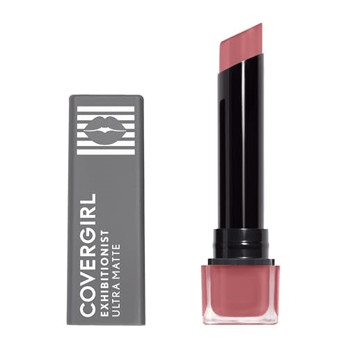 COVERGIRL Exhibitionist Ultra-Matte Lipstick, Stay with Me