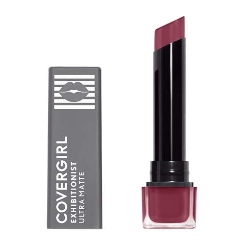COVERGIRL Exhibitionist Ultra-Matte Lipstick, High Roller