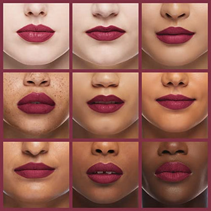 COVERGIRL Exhibitionist Ultra-Matte Lipstick, High Roller