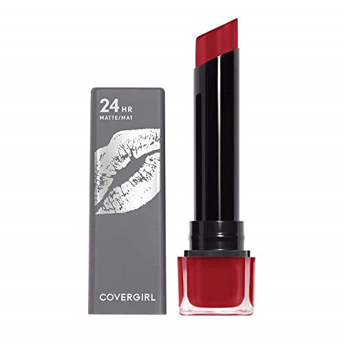 COVERGIRL Exhibitionist Ultra-Matte Lipstick, The Real Thing, 0.09 oz
