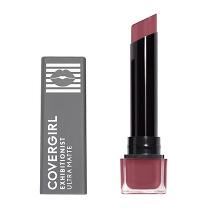 COVERGIRL Exhibitionist Ultra-Matte Lipstick, Risky Business