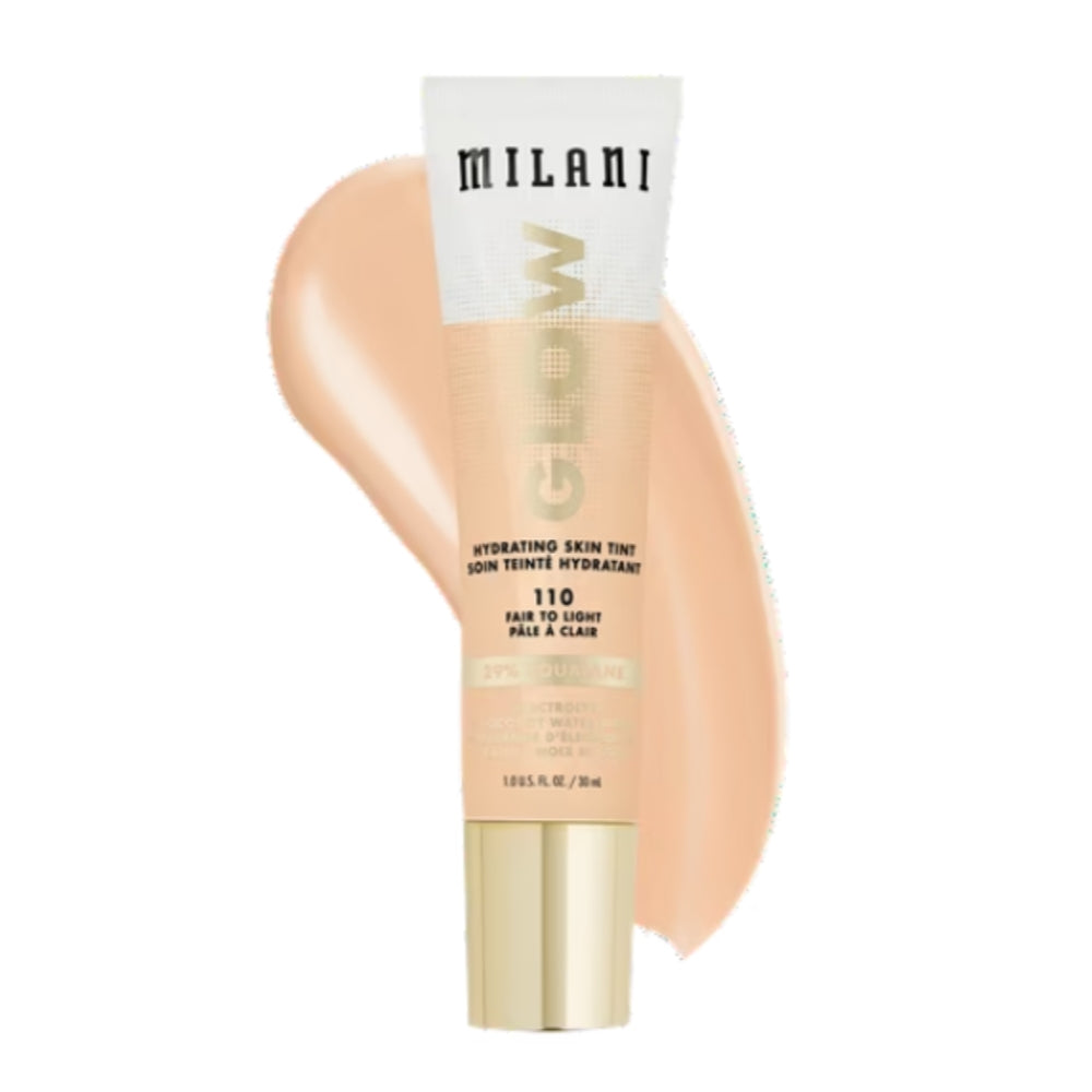 Milani Glow Hydrating Skin Tint, Fair to Light 110