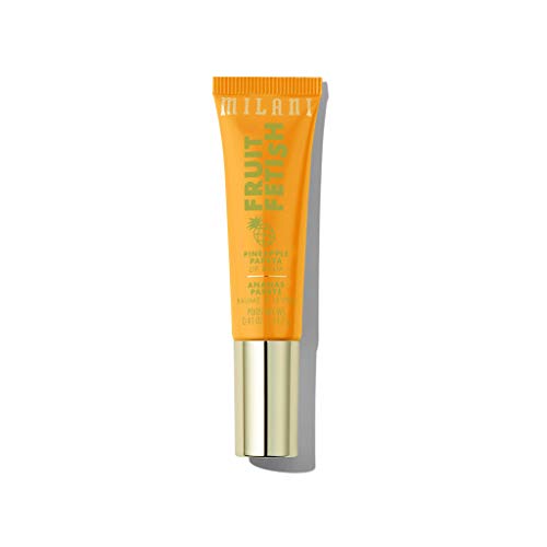 Milani Fruit Fetish Lip Balm - Lip Moisturizer, Deeply Hydrates and Seals in Moisture, Nourishing Lip Care, Available in 6 Fruity Flavors