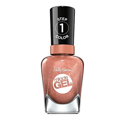 Sally Hansen Miracle Gel™, Terra-Coppa, Long Lasting, Gel-Like Formula, No UV Lamp Needed, Orange Nail Polish