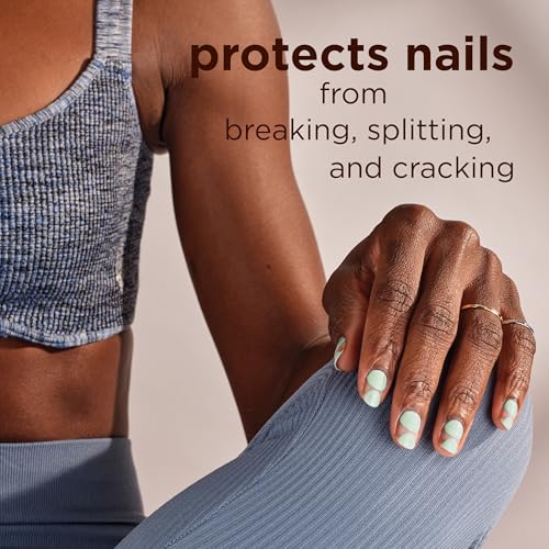 Sally Hansen Color Therapy Nail Polish | Biotin, Argan Oil, Long Lasting, Healthy Nails, Nail Strengthener, Opaque | 392 Lovely Lavender | Light Lavender Nail Color