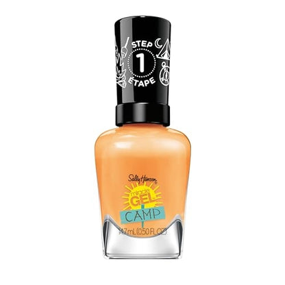 Sally Hansen Miracle Gel™, Summer Camp Peach Retreat, Long Lasting, Gel-Like Formula, No UV Lamp Needed, Orange Nail Polish