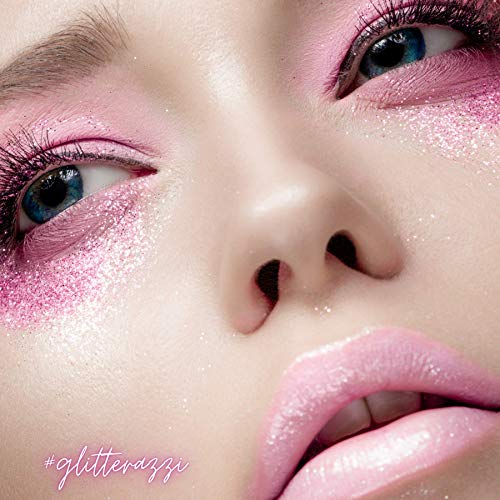 Doll Face Lip Gloss | Glitterazzi Liquid Lip Bling | Topping Glitter with a Glossy Shine for Lips | Sheer Finish | Cruelty-Free | 24K Magic