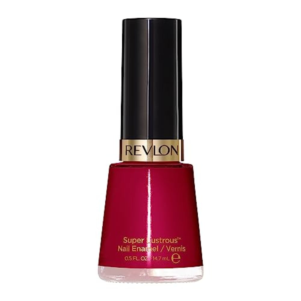 Revlon Super Lustrous Nail Polish, Chip-Resistant & Longwear Formula, High Shine Finish, 730 Valentine, 0.5 fl oz