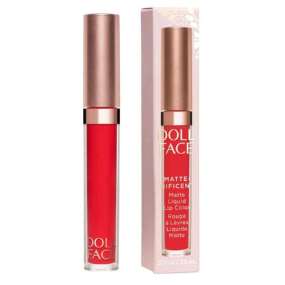 Doll Face, Matte-nificent Liquid Lip Color Snap, 0.12 Ounce