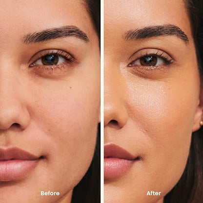 JOAH Perfect Complexion Under Eye Concealer and Serum, Korean Makeup, Hydrating Under Eye Concealer Stick for Dark Circles and Puffiness, Peptide Serum with Medium Coverage