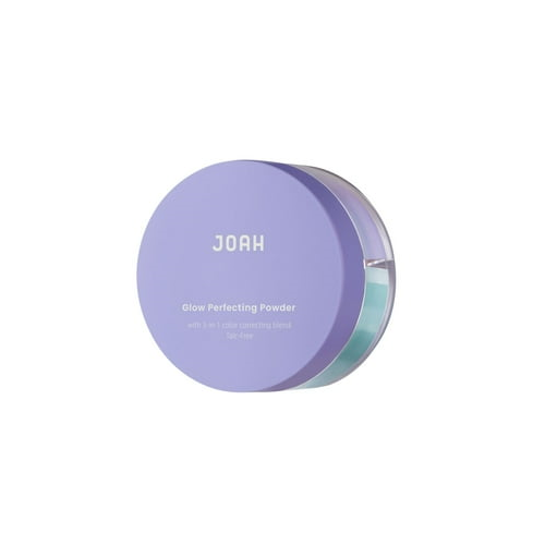 JOAH Glow Perfecting Powder, Color Correccting Blend Talc Free, Light