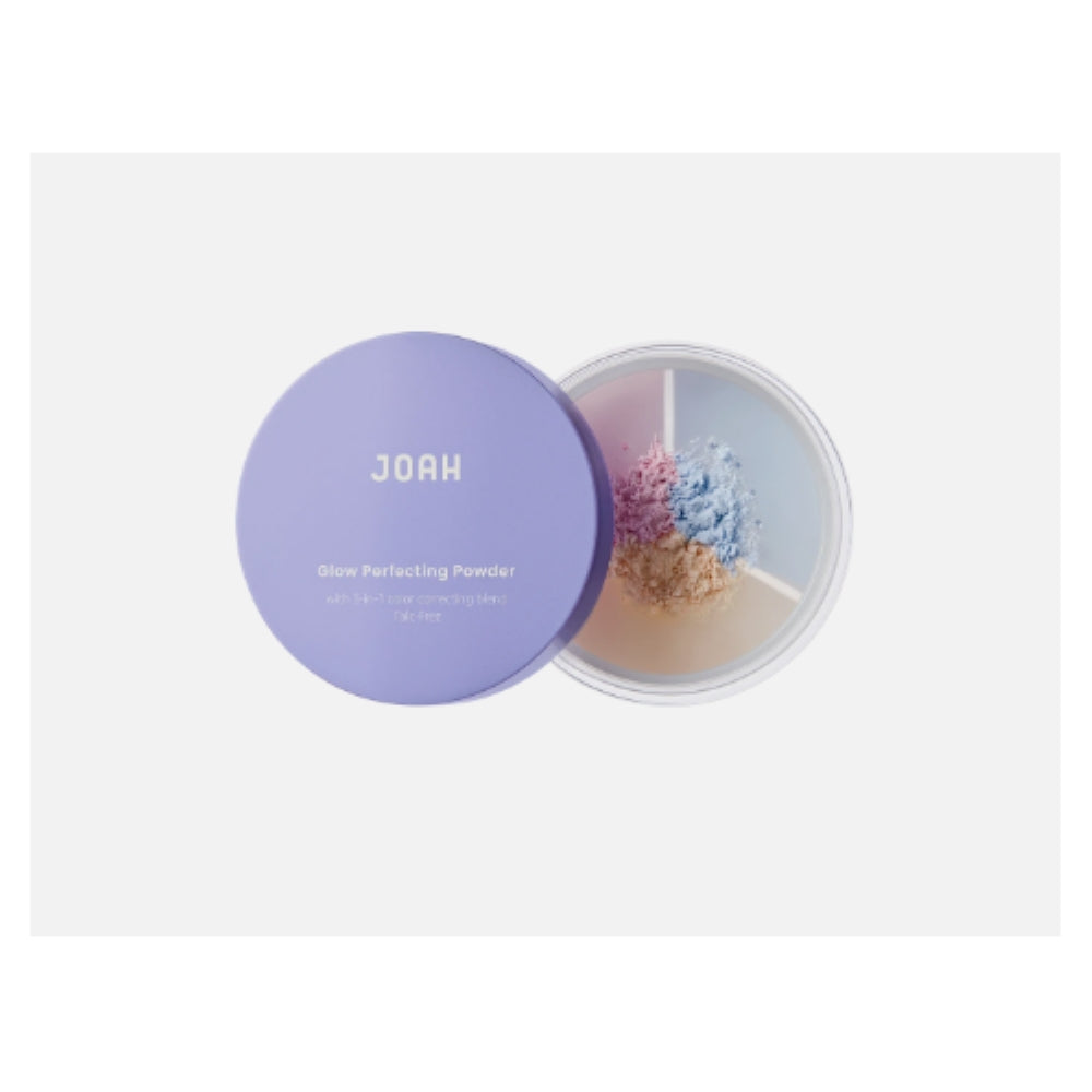 JOAH Glow Perfecting Powder, Color Correccting Blend Talc Free, Medium