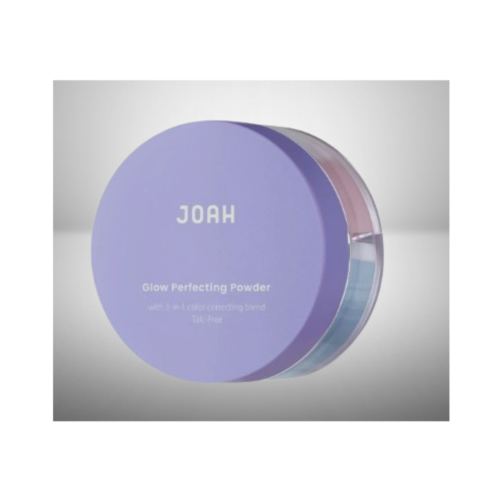 JOAH Glow Perfecting Powder, Color Correccting Blend Talc Free, Medium
