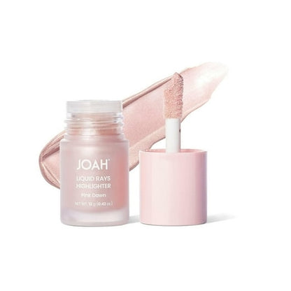 Joah Pink Dawn Glow Liquid Highlighter with Peptides and Elastin Extract 0.39 Oz