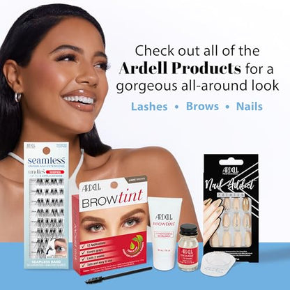 Ardell Seamless Under DIY Lash Extensions Kit Naked Style - Natural Lash Clusters Kit Wispy, Eyelash Clusters, 36 Individual Lashes, Cluster Eyelash Extensions with Bond & Seal, 1 Pack