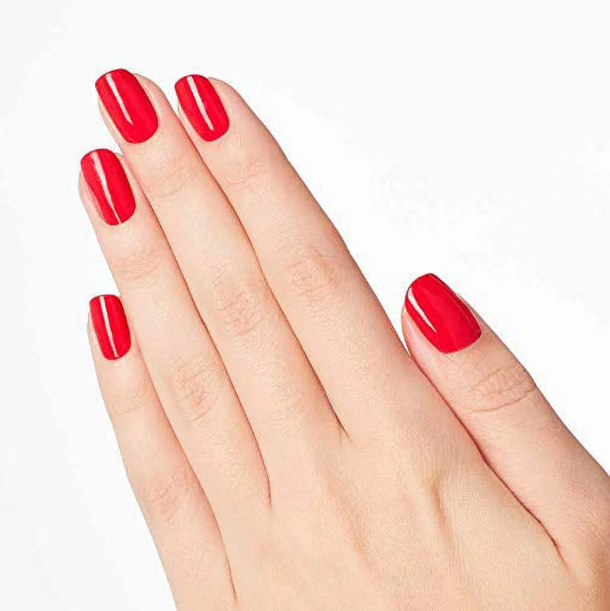 OPI Nail Lacquer, We Seafood and Eat It, Red Nail Polish Lisbon Collection NLL20