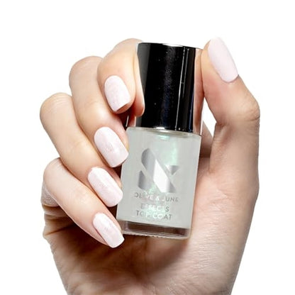 Olive & June Long Lasting Nail Polish Top Coat - Mermaid Effect | Gel-Like Finish No Lamp Needed | Lasts up to 10 days | Salon-Quality Home | Vegan & Cruelty-Free | Chip-Resistant | Iridescent Shimmer