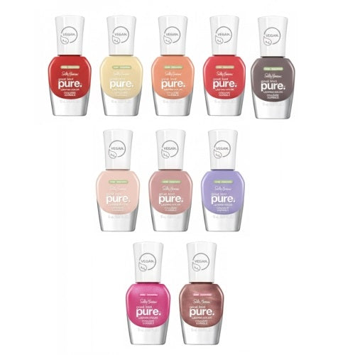 Sally Hansen - Good. Kind. Pure Vegan Nail Colour, Nail Polish, Lot of 10