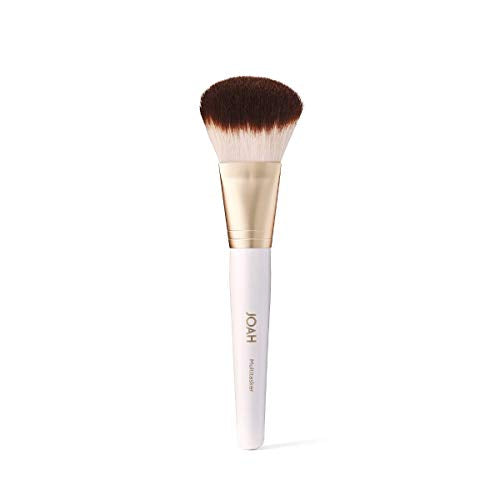 JOAH Multitasker Domed Powder Highlighter Blending Brush, 100 Percent Synthetic Bristles, 1.6 x 7.5 x 0.5 inches