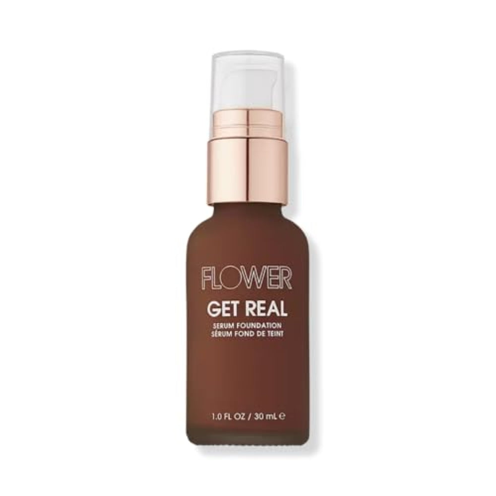 FLOWER BEAUTY Get Real Serum Foundation- Mocha D3