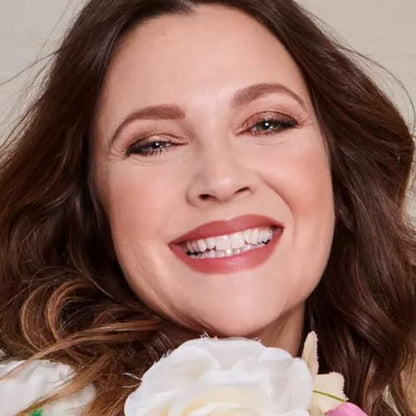 FLOWER BEAUTY By Drew Barrymore Get Real Serum Foundation - Hydrating + Lightweight Formula - Light to Medium + Buildable Coverage (Deep Golden)