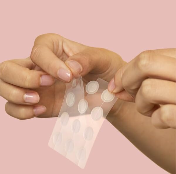 Rael Beauty Travel Size Miracle Patch Duo, Invisible Spot Control Cover, 12 - Size 12mm / 3 - Size 31 mm