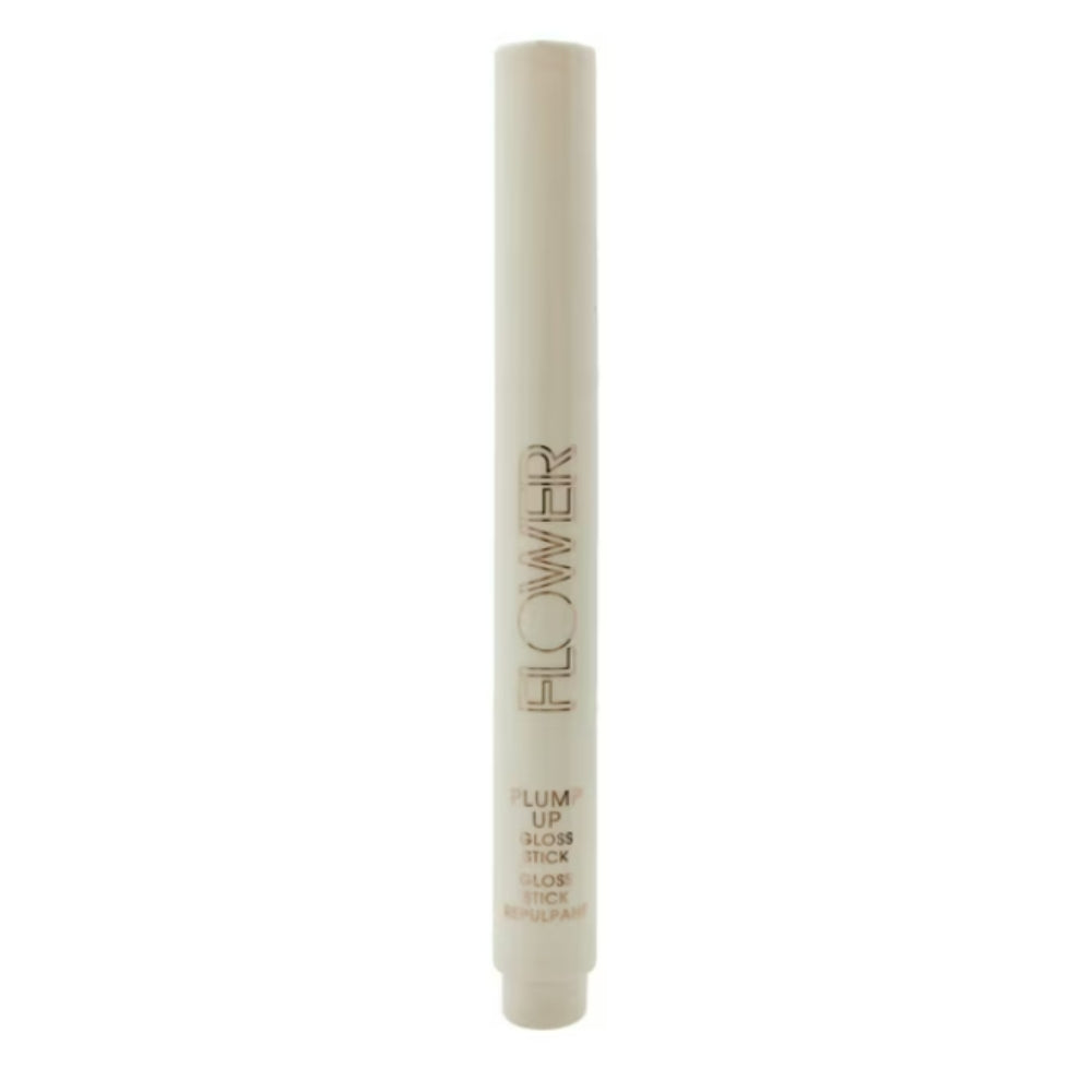 FLOWER BEAUTY By Drew Barrymore Plump Up Lip Gloss Stick - Lip Plumper - Nourishes + Hydrates Lips - Buildable + Dewy Finish - Icy