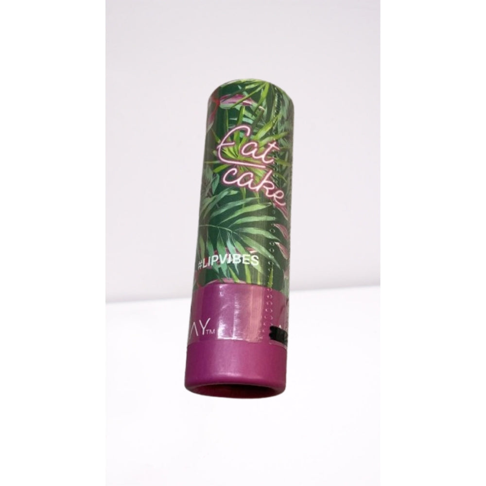 Almay Lip Vibes Lipstick with Vitamin E Oil & Shea Butter, Matte Finish, Hypoallergenic, Eat Cake, 0.14 Oz