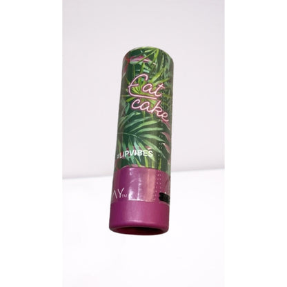 Almay Lip Vibes Lipstick with Vitamin E Oil & Shea Butter, Matte Finish, Hypoallergenic, Eat Cake, 0.14 Oz