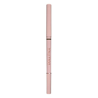 Doll Face, The Sculptress Brow Pencil, Deep Brown - 0.012 Ounce