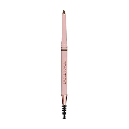 Doll Face, The Sculptress Brow Pencil, Deep Brown - 0.012 Ounce