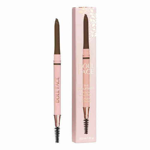 Doll Face, The Sculptress Brow Pencil, Deep Brown - 0.012 Ounce