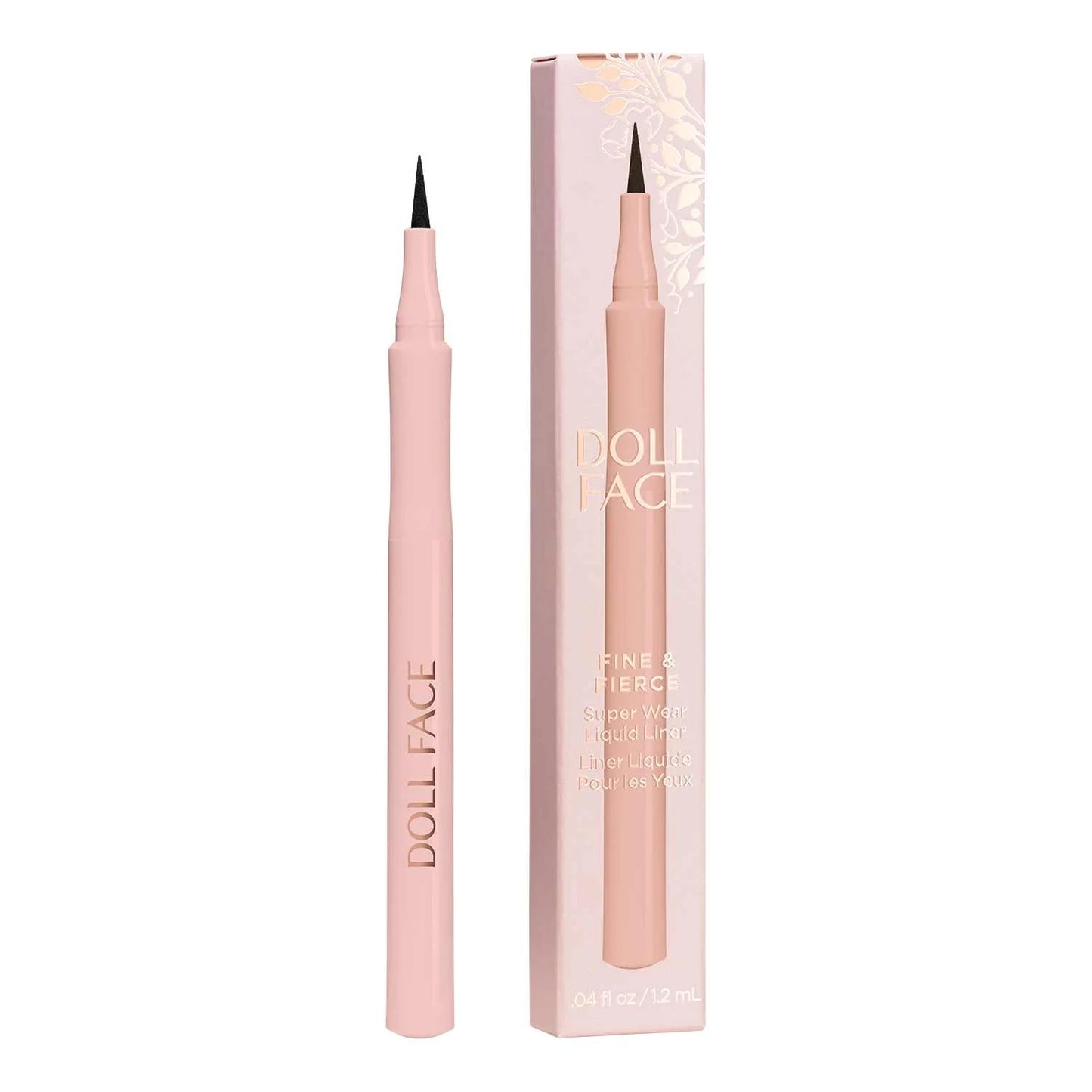 Fine & Fierce Super Wear Liquid Liner Pen - Black - 0.04 Ounce