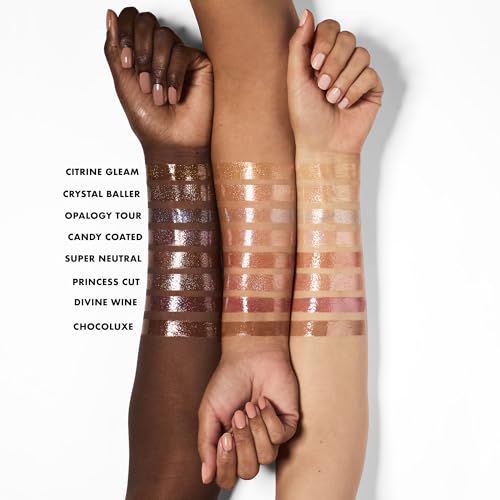 e.l.f. Glow Reviver Lip Oil, Nourishing and Hydrating with High-Shine Glimmer Finish & Sheer Wash Of Color, Minty Scent, Non-Sticky, Vegan & Cruelty-free, Princess Cut