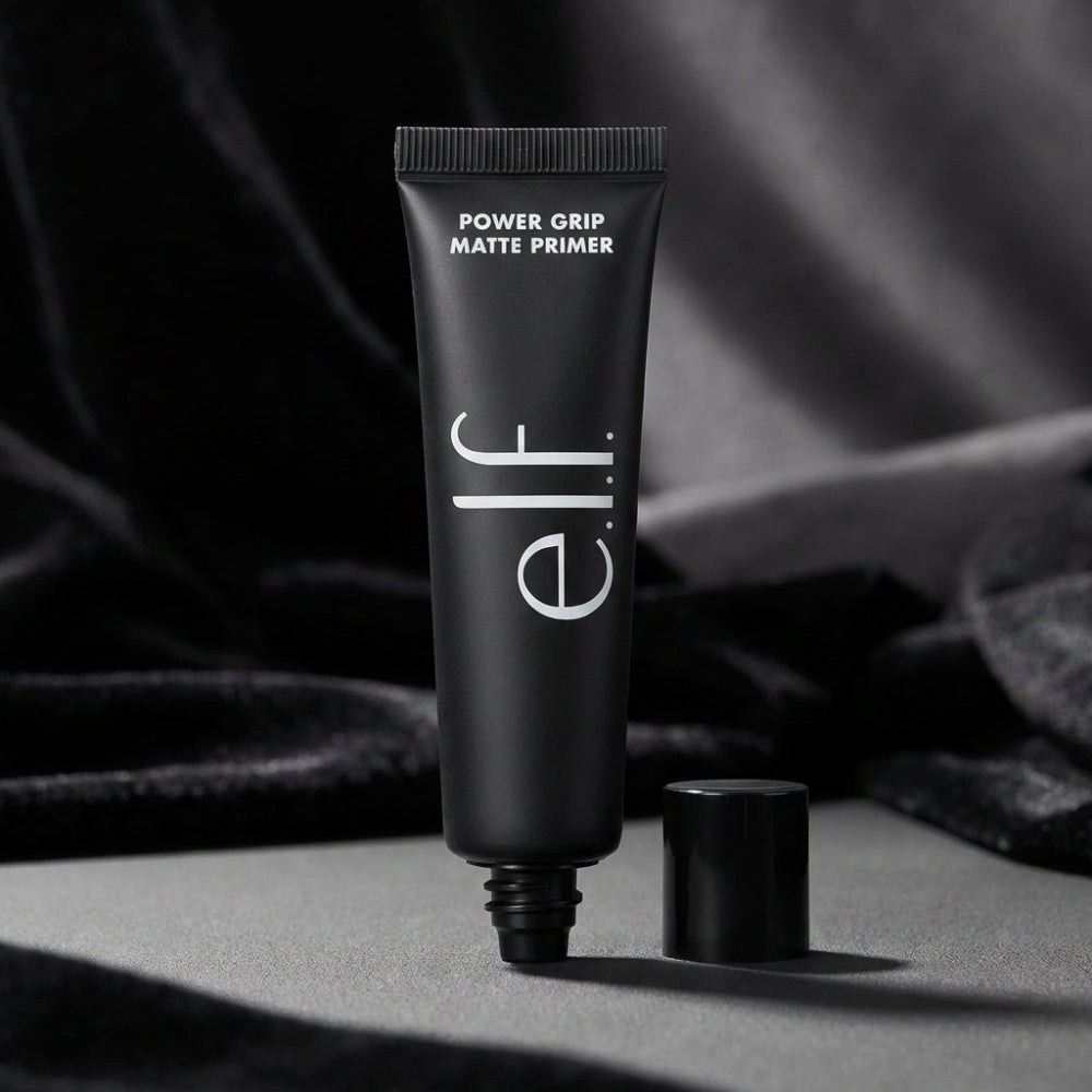 e.l.f. Power Grip Matte Primer, Gel-Based & Hydrating Face Primer For Smoothing Skin & Gripping Makeup, Moisturizes & Primes, Vegan & Cruelty-Free