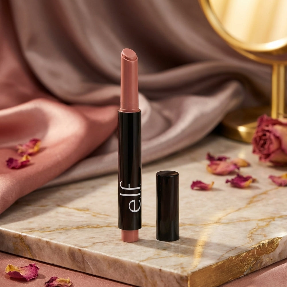 e.l.f. Pout Clout Lip Plumping Pen, Nourishing Lip Balm For Sheer Color & Shine, Plumps & Moisturizes, Vegan & Cruelty-Free, Toasted