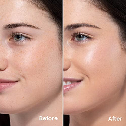 JOAH Crystal Glow Tinted Luminizer Stick, Multitasking Korean Makeup Highlighter and Bronzer Stick, Customizable Formula for a Natural Glow, Peptide Infused, Very Fair with Neutral Undertones