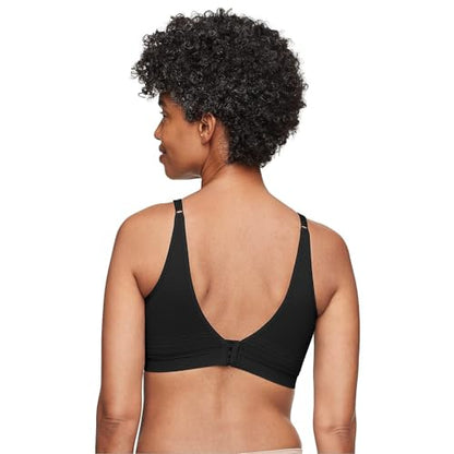 Warner's Easy Does It™ Allover Smoothing Seamless Longline Bra RM5501A Black