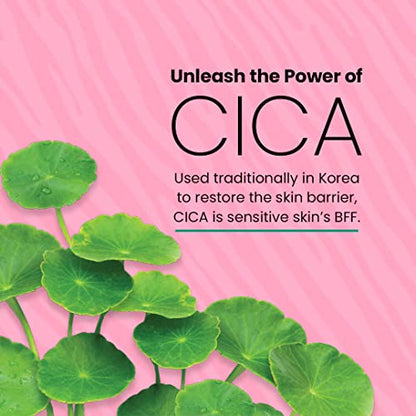JOAH Heal Me CICA Face Toner Pads, Centella Asiatica for Soothing, Calming, Balancing Sensitive and Irritated Skin, Korean Skincare, Cruelty-Free pH 5.5, Hypoallergenic, 50 Pads