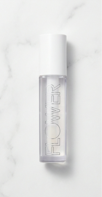 FLOWER Beauty Gloss Crush Lip Serum Clear Crush Hydrating High Shine Vegan Gloss