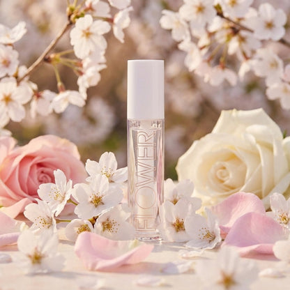 FLOWER Beauty Gloss Crush Lip Serum Clear Crush Hydrating High Shine Vegan Gloss