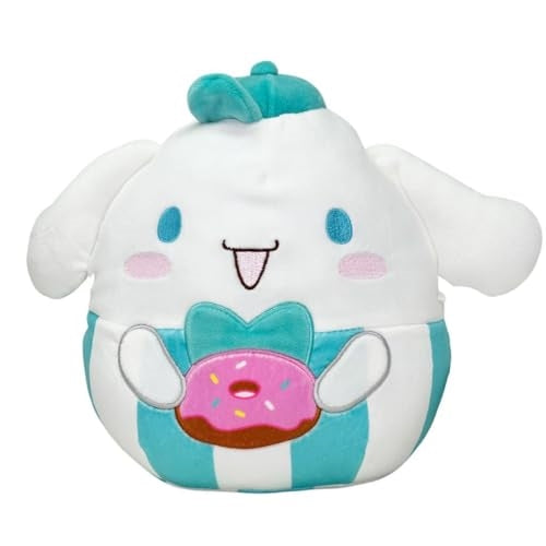 Hello Kitty and Friends Food Truck 8inch Squishmallow Cinnamoroll Donut Plush 2023 Kelly Toys